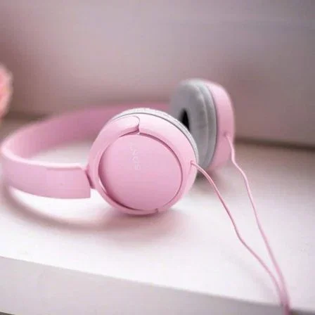 Sony Auriculares MDR-ZX110AP con Micrófono Jack 3.5mm Color Rosa